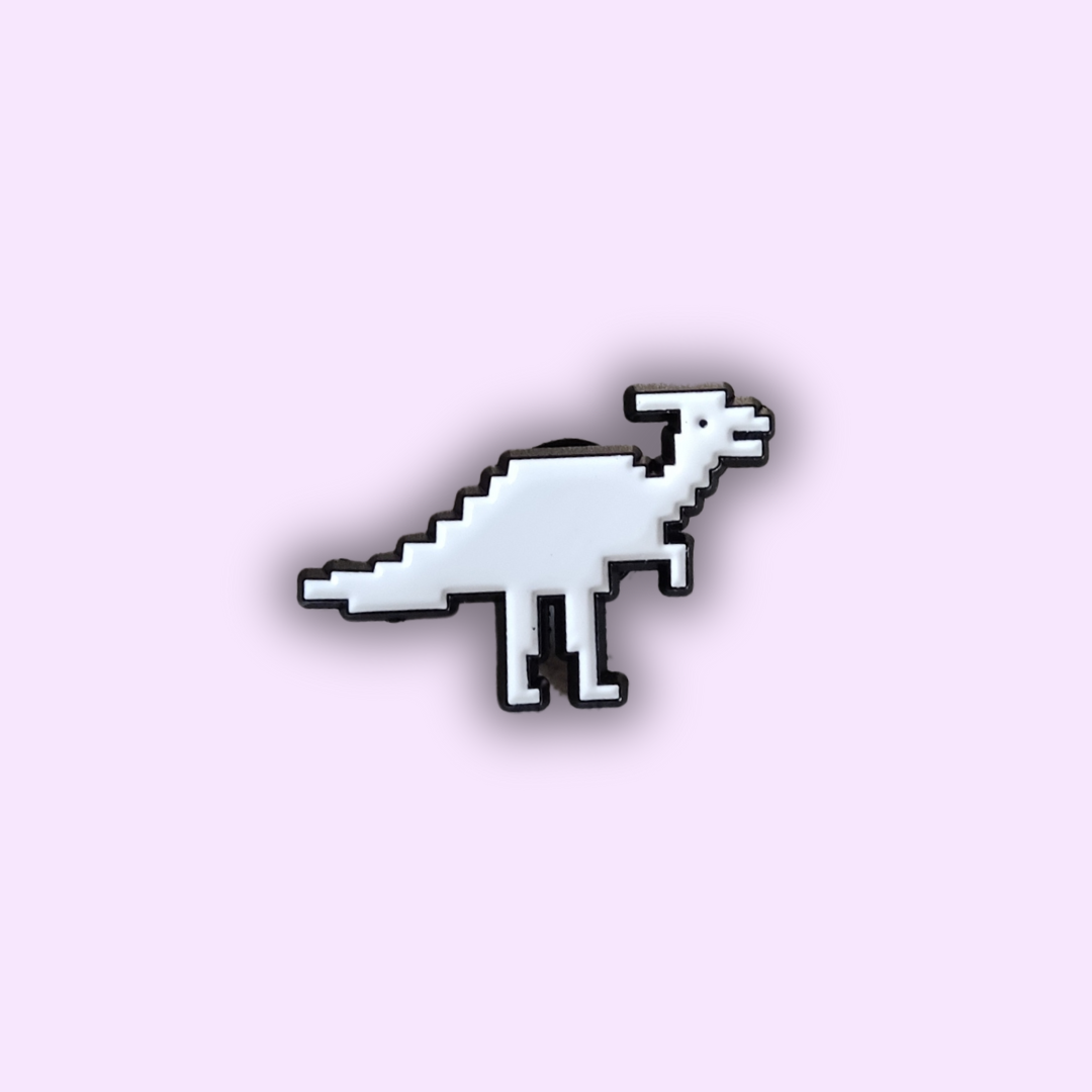 Pin's "Parasaurolophus pixelisé"