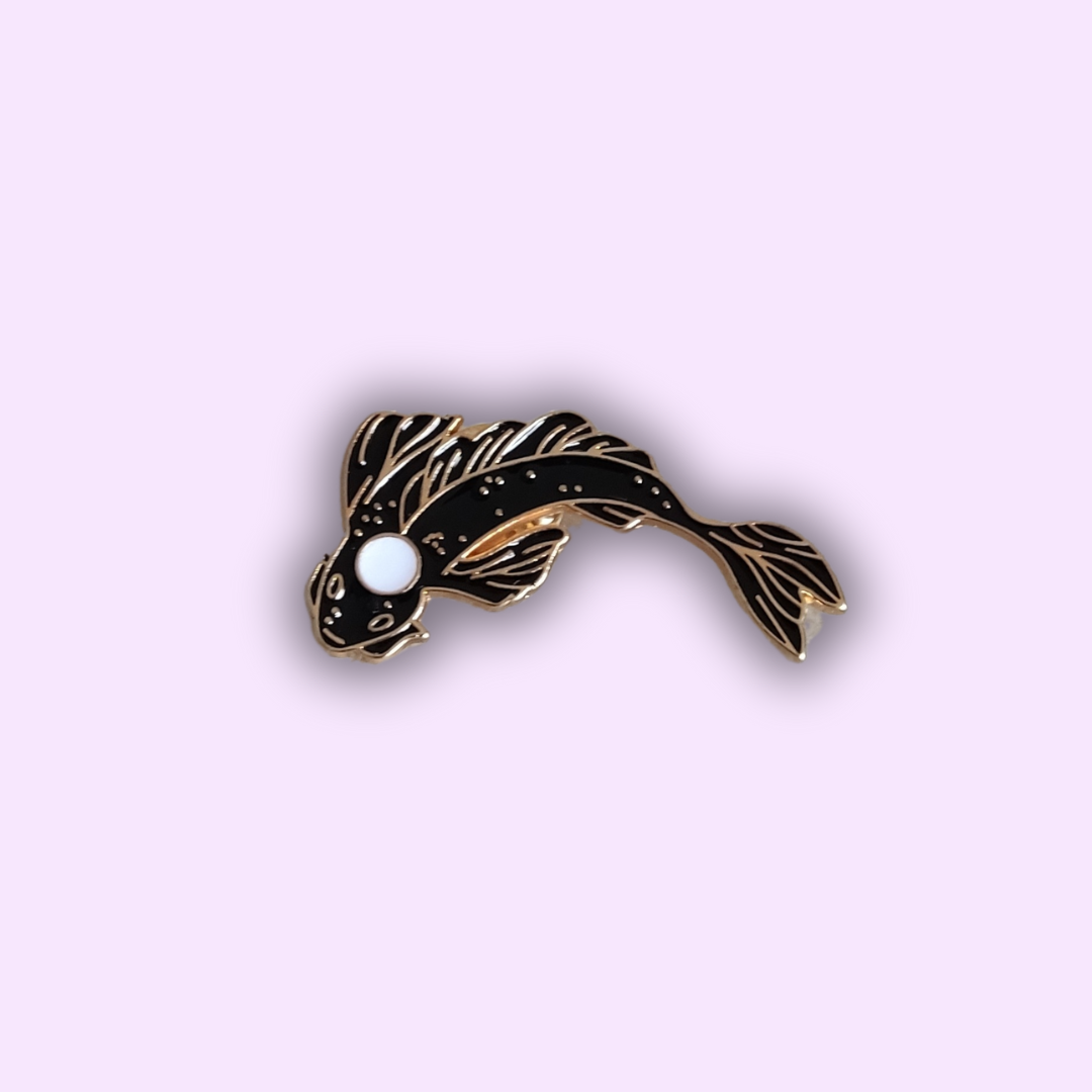 Pin's "Carpe Koï noire"