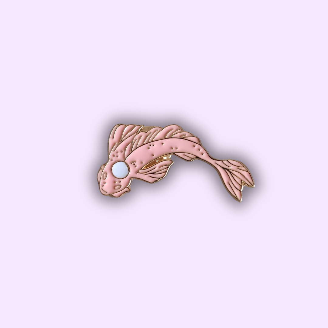 Pin's "Carpe Koï rose"