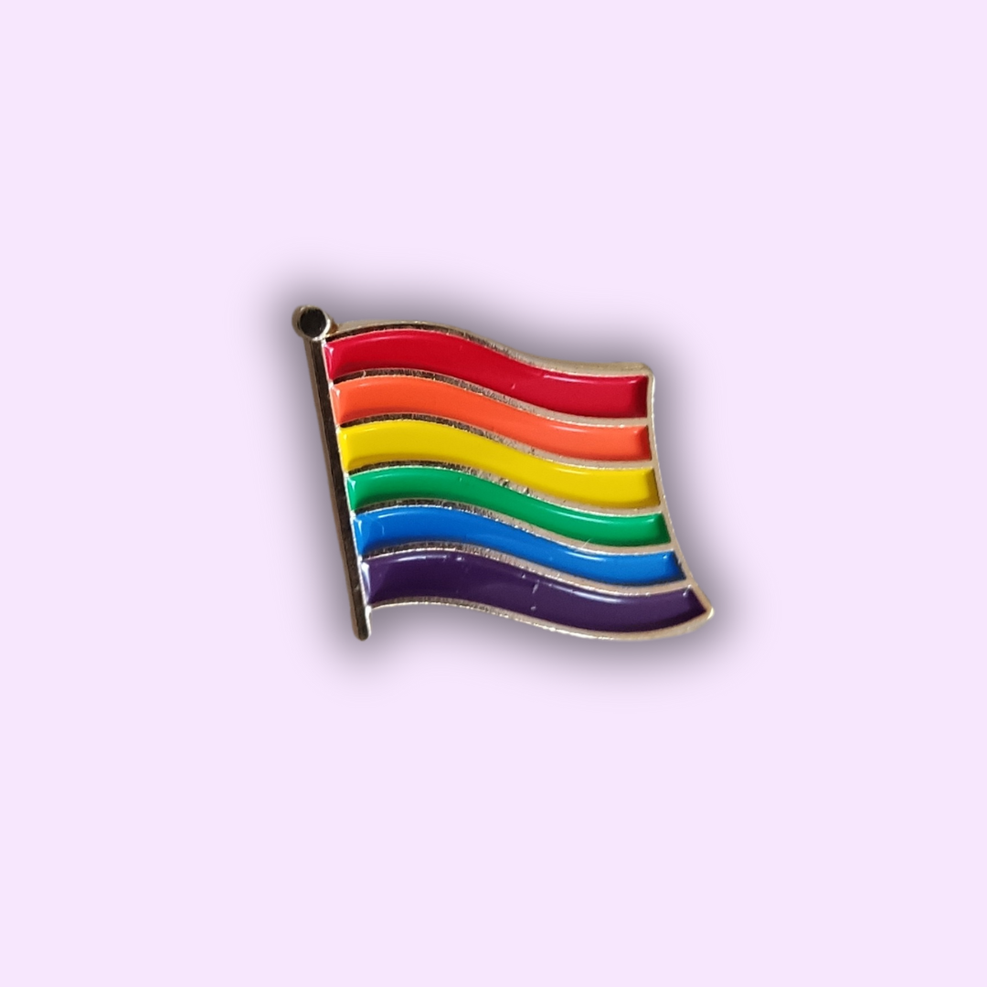 Pin's "Drapeau Arc-en-ciel"