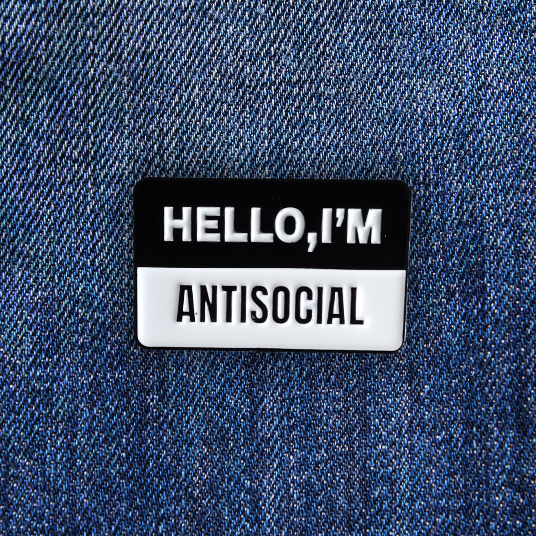 Pin's "ANTISOCIAL"