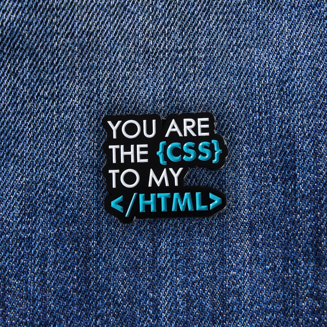 Pins CSS HTML sur un jean