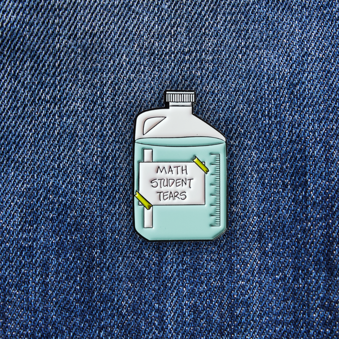 Pins MATH STUDENT TEARS sur un jean