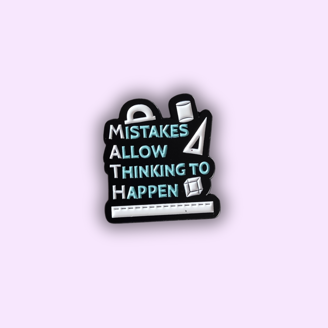 Pin's "MISTAKES HAPPEN"