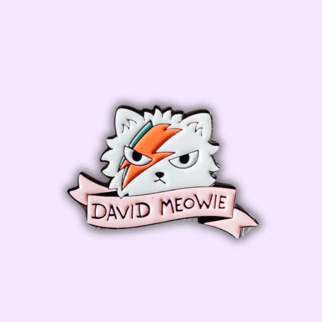 Pin's Chat David Bowie