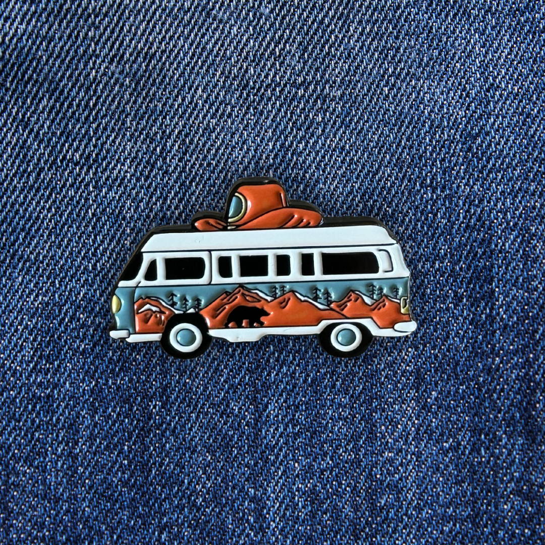 Pins Van Cowboy sur un jean