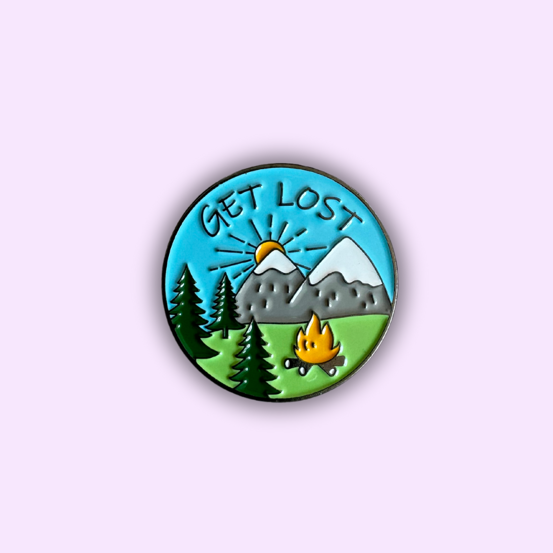 Pin's "GET LOST"