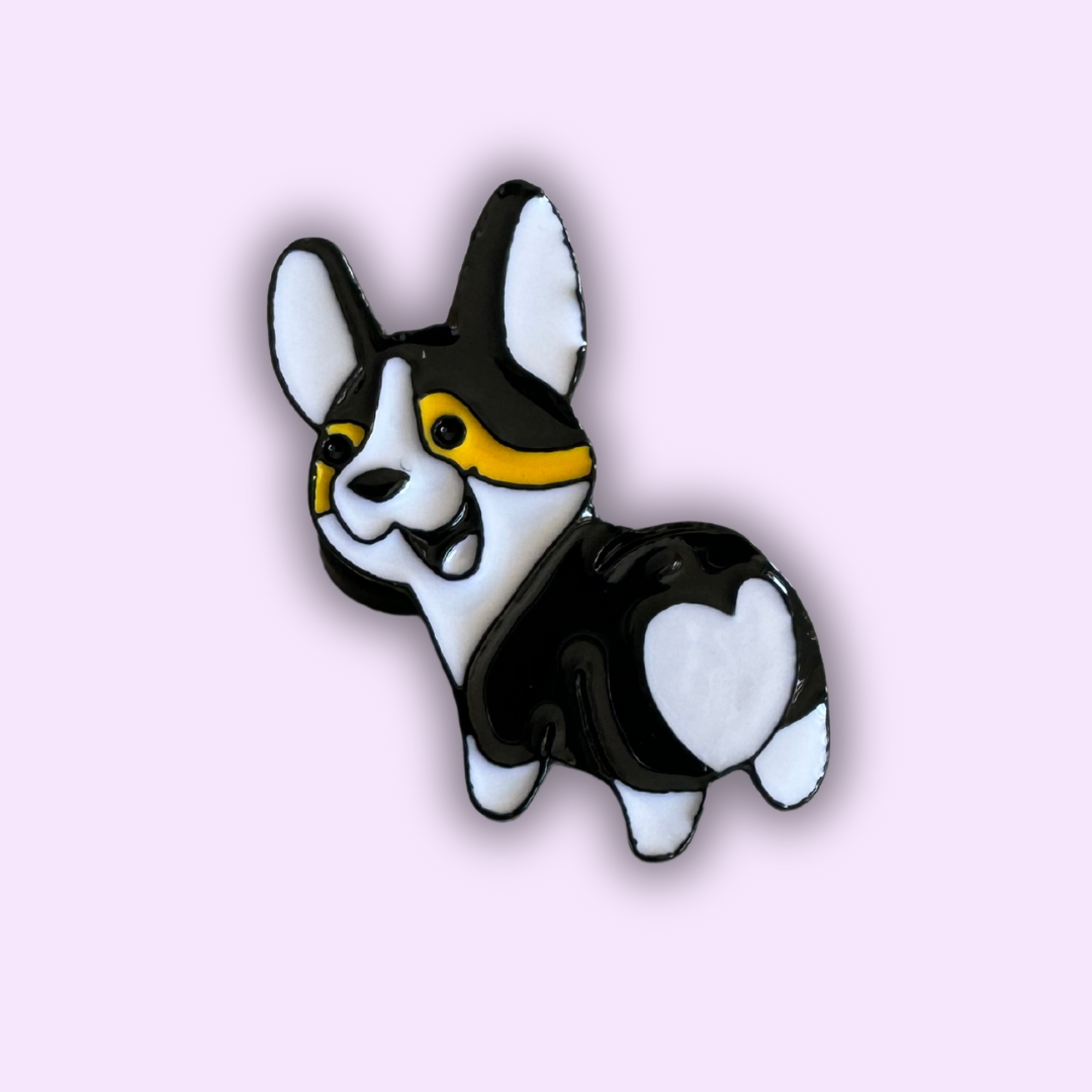 Pin's "Corgi Souriant"