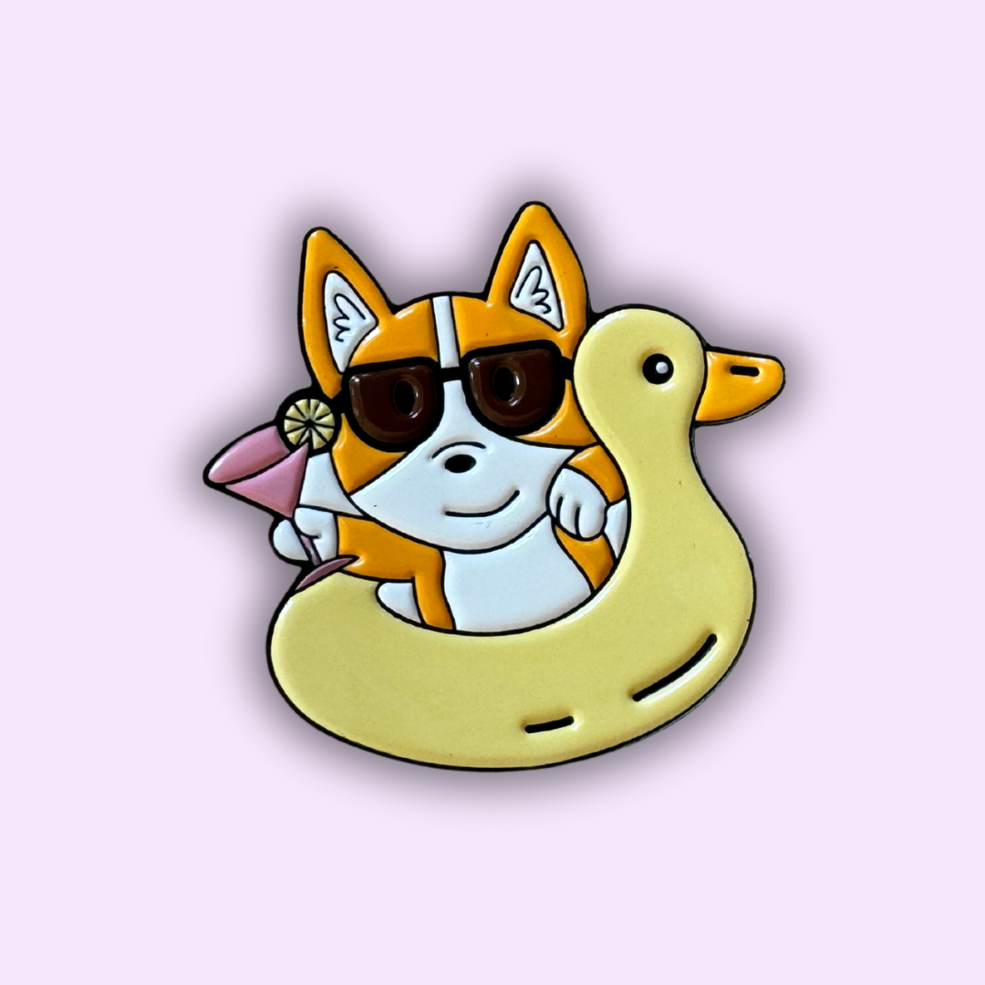 Pin's "Shiba Inu Cool"