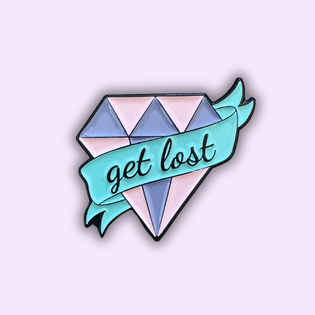 Pin's "GET LOST"