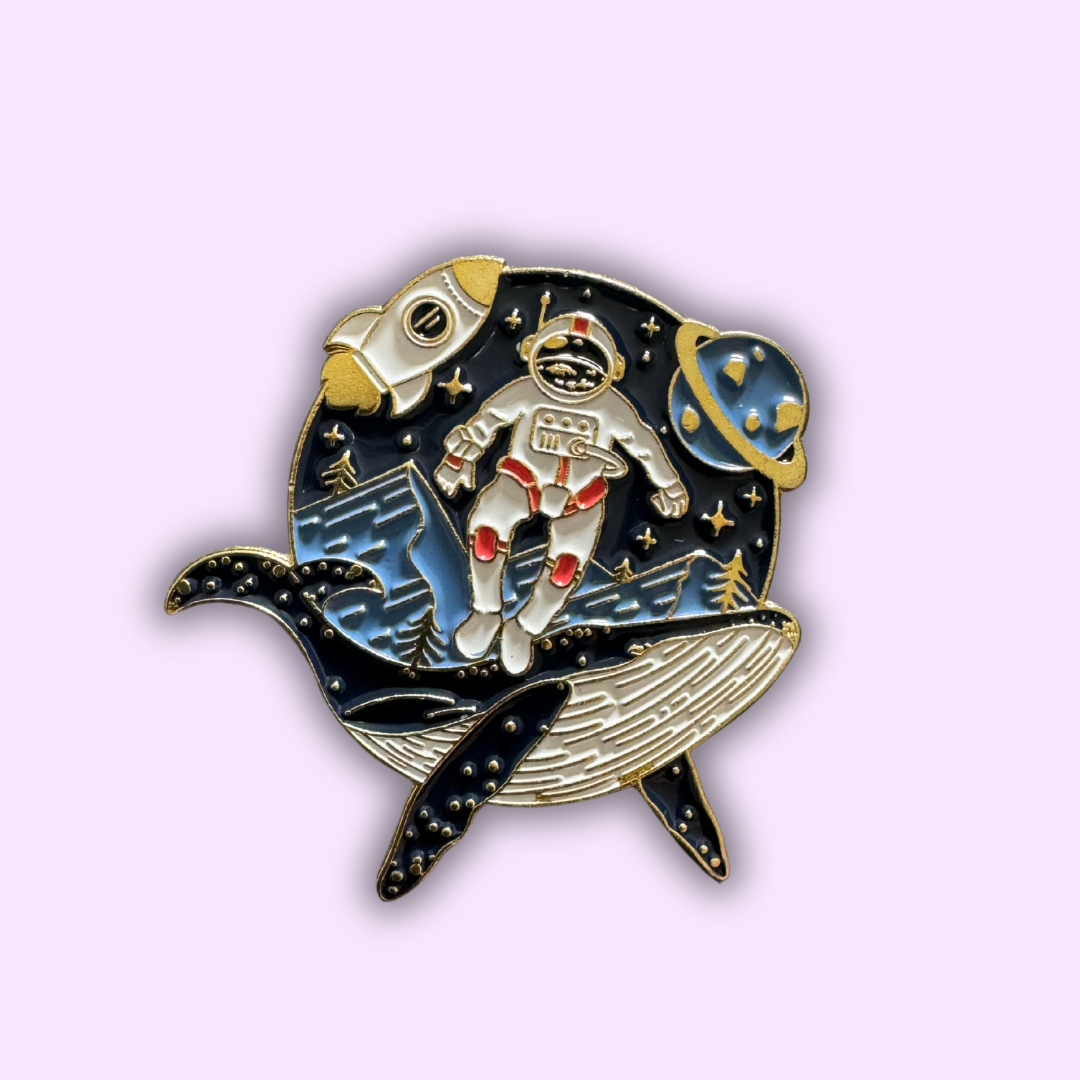 Pin's "Baleine Cosmique"