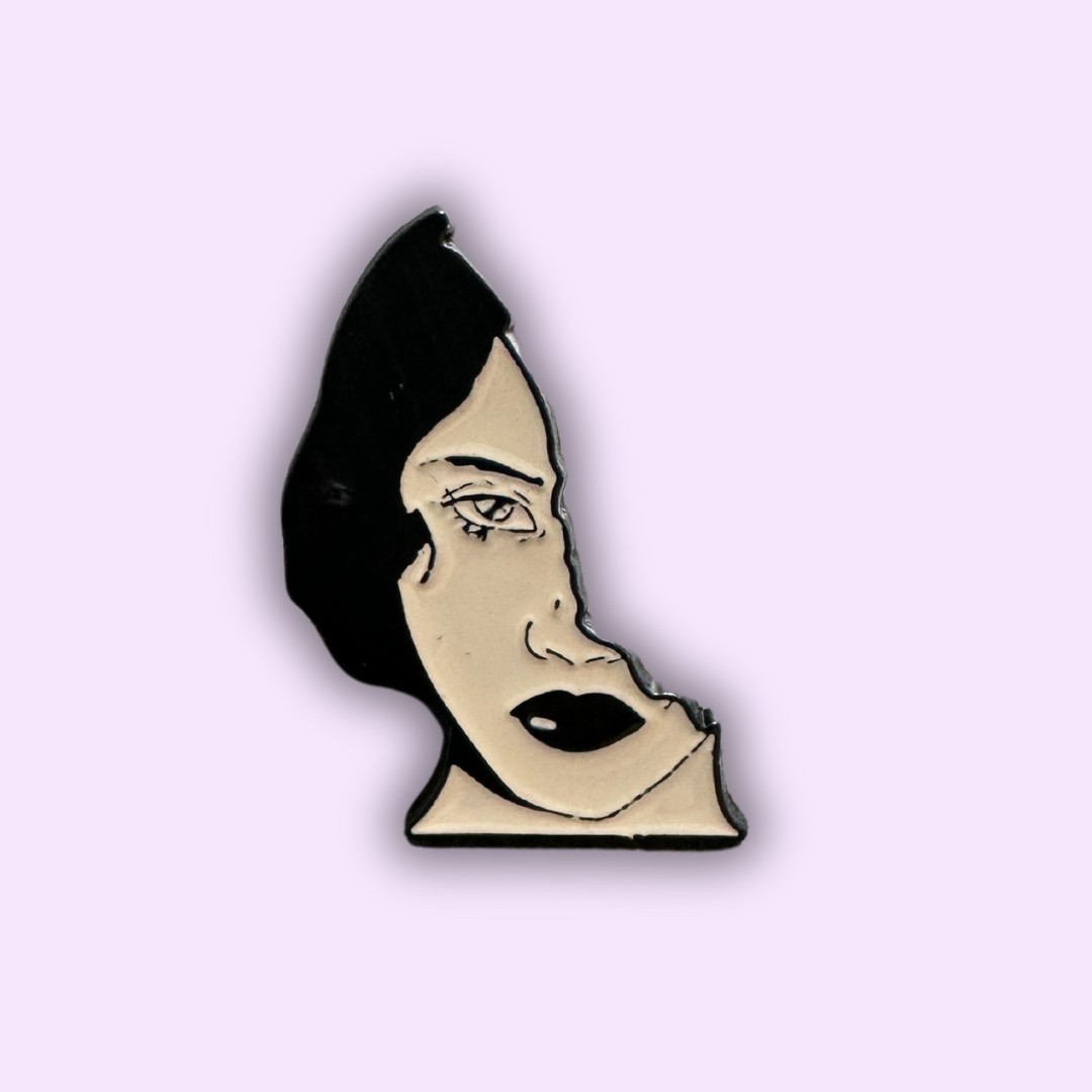 Pin's "Demi Visage Femme"