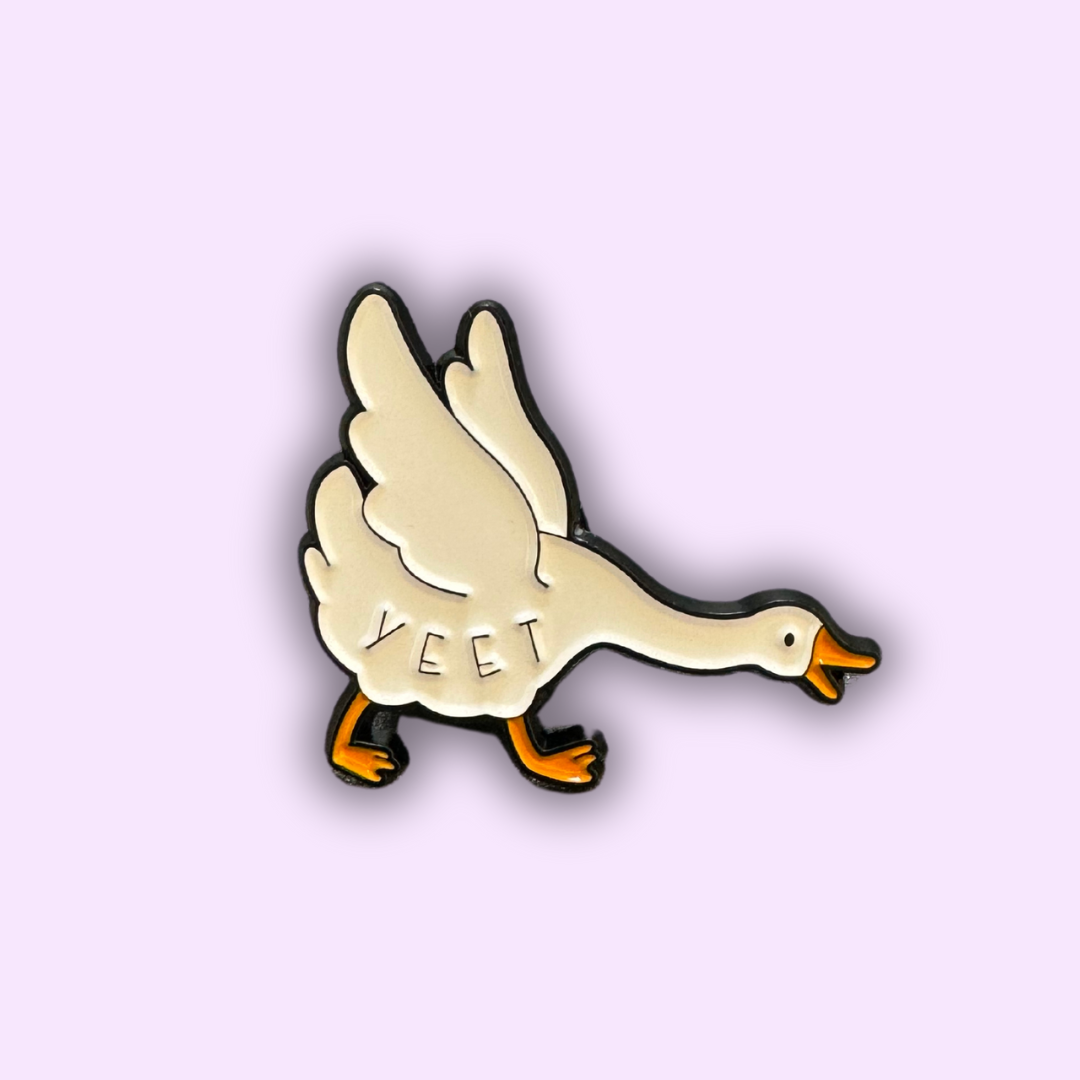 Pin's Oie "YEET"