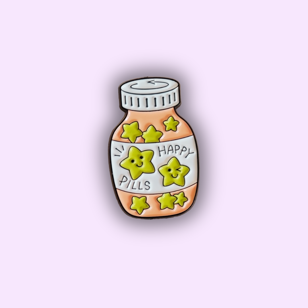 Pin's Pills "HAPPY PILLS"