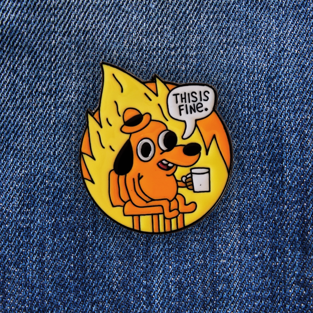 Pins this is fine question hound jean