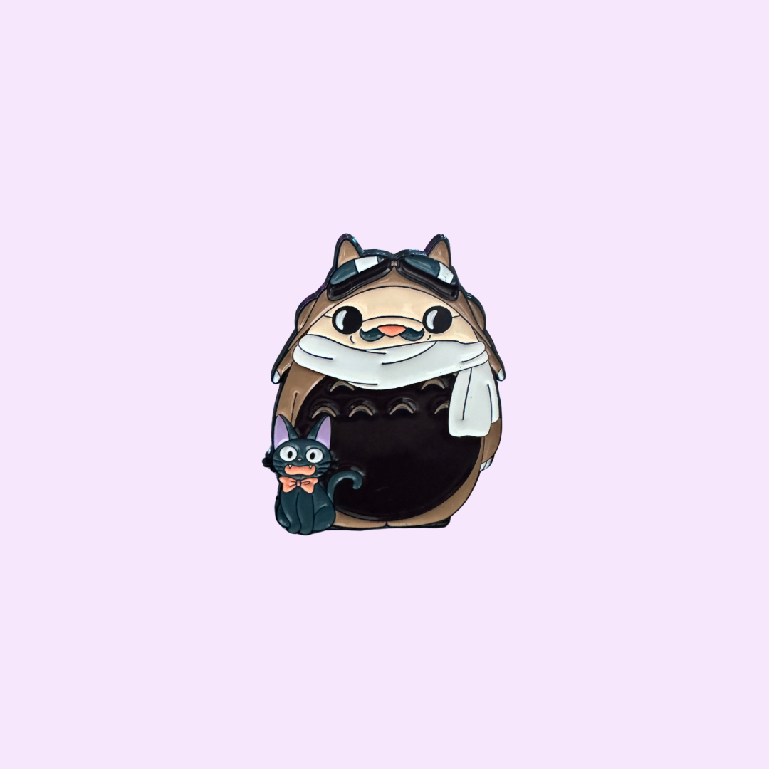 Pin’s Totoro Aviateur & Jiji